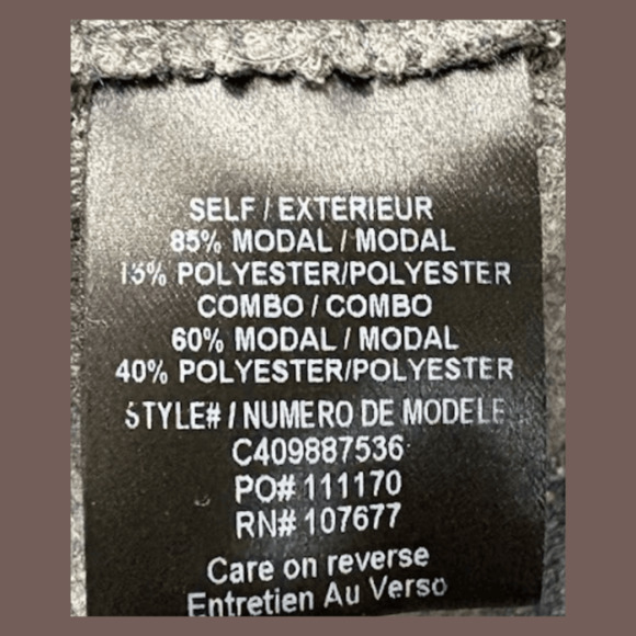 Alice + Olivia Cropped Pullover | Studded Grey Modal | Size M | Vintage - Picture 4 of 6